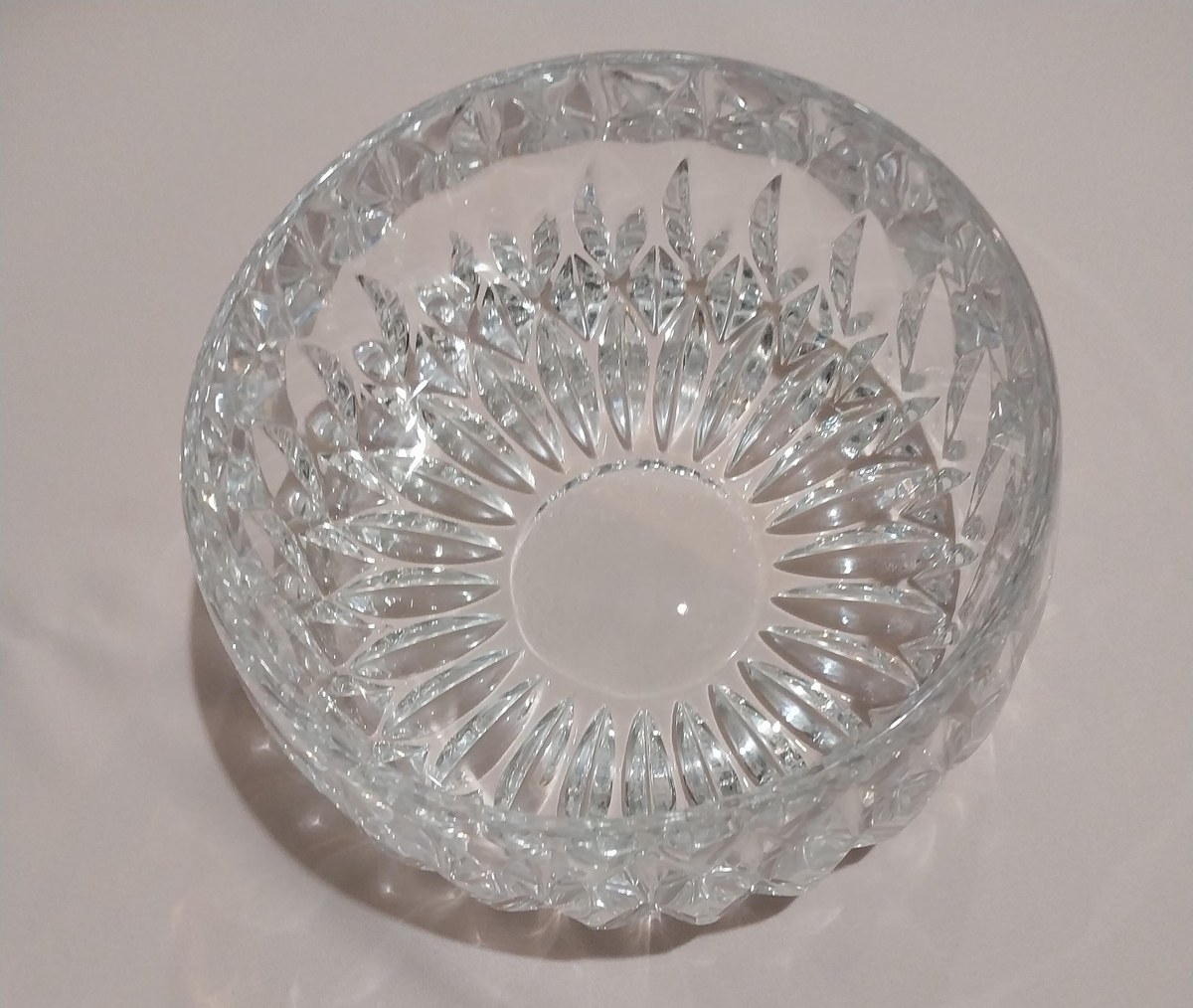Gorham Althea Crystal Bowl: Vintage MCM Candy Dish, West Germany, view 6