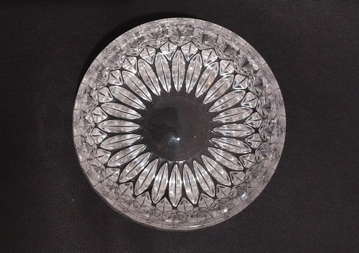 Gorham Althea Crystal Bowl: Vintage MCM Candy Dish, West Germany, view 7