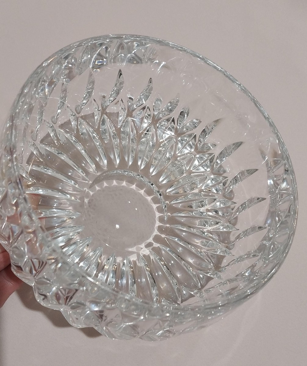 Gorham Althea Crystal Bowl: Vintage MCM Candy Dish, West Germany, view 8