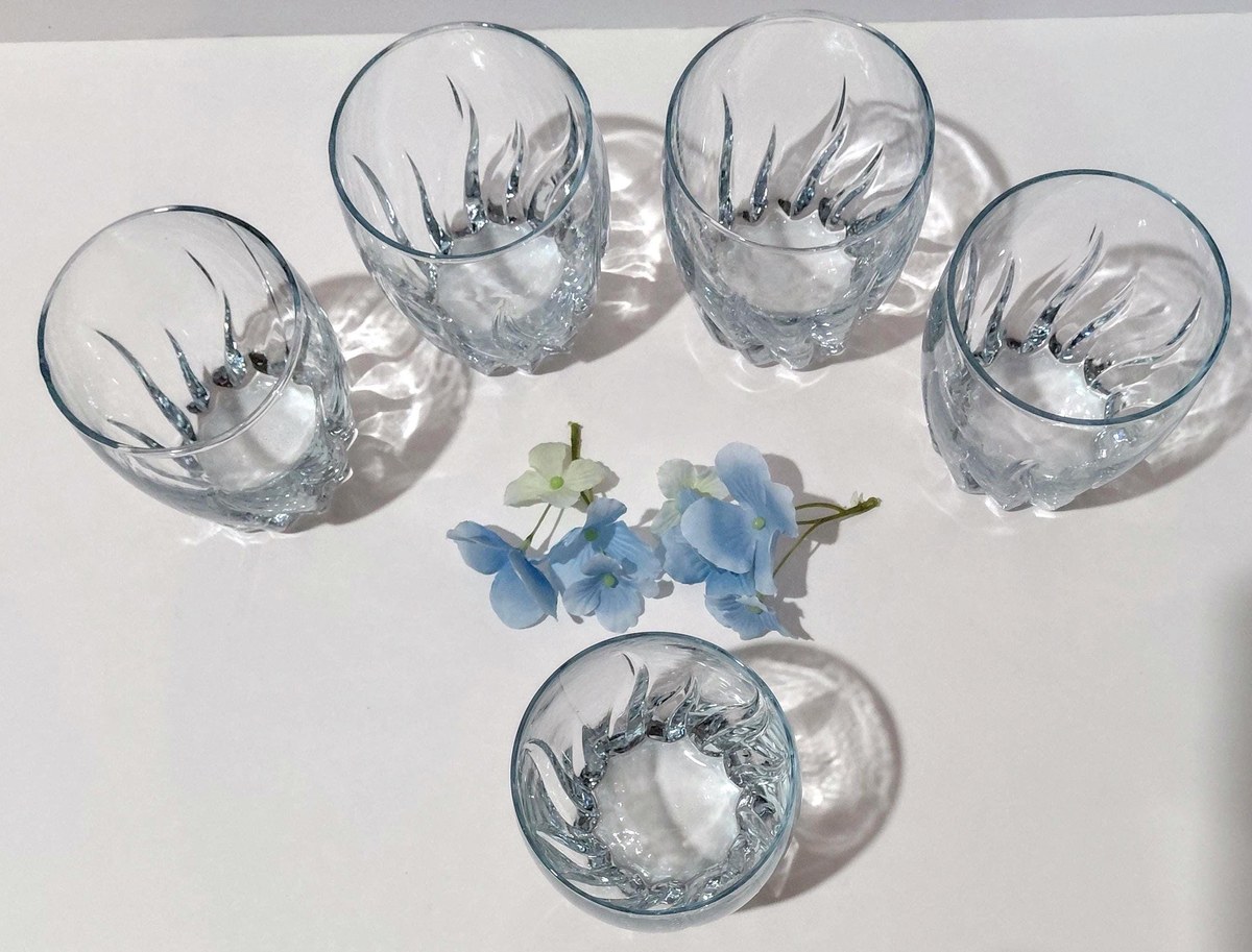 Anchor Hocking Central Park Blue Lowball Set, view 15