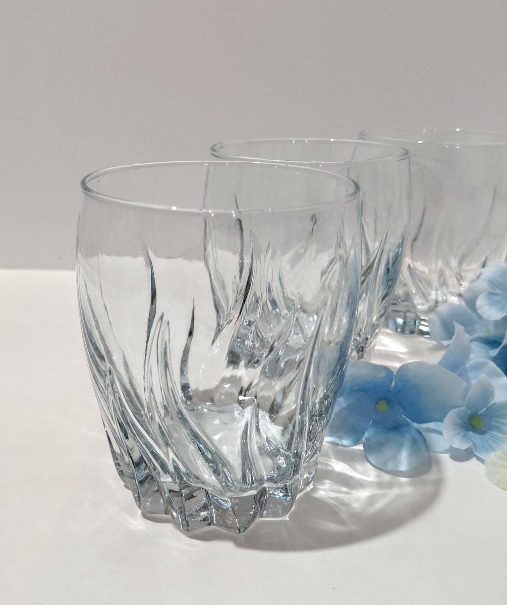 Anchor Hocking Central Park Blue Lowball Set, view 7