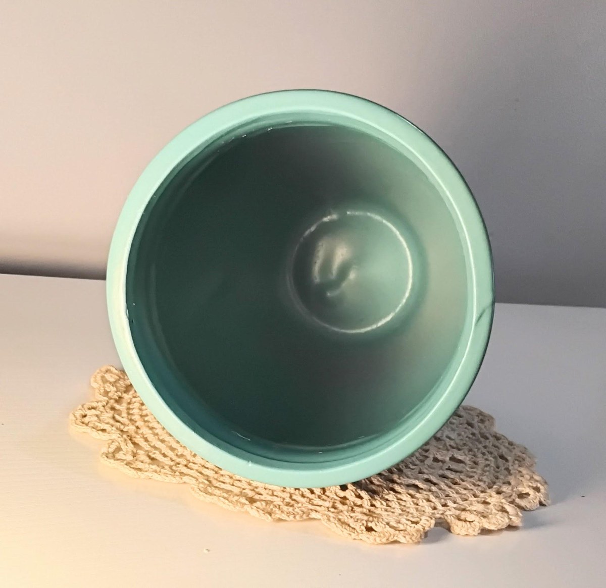 Rookwood Pottery Blue Crystalline Glaze Vase 1920s Art Pottery, view 4