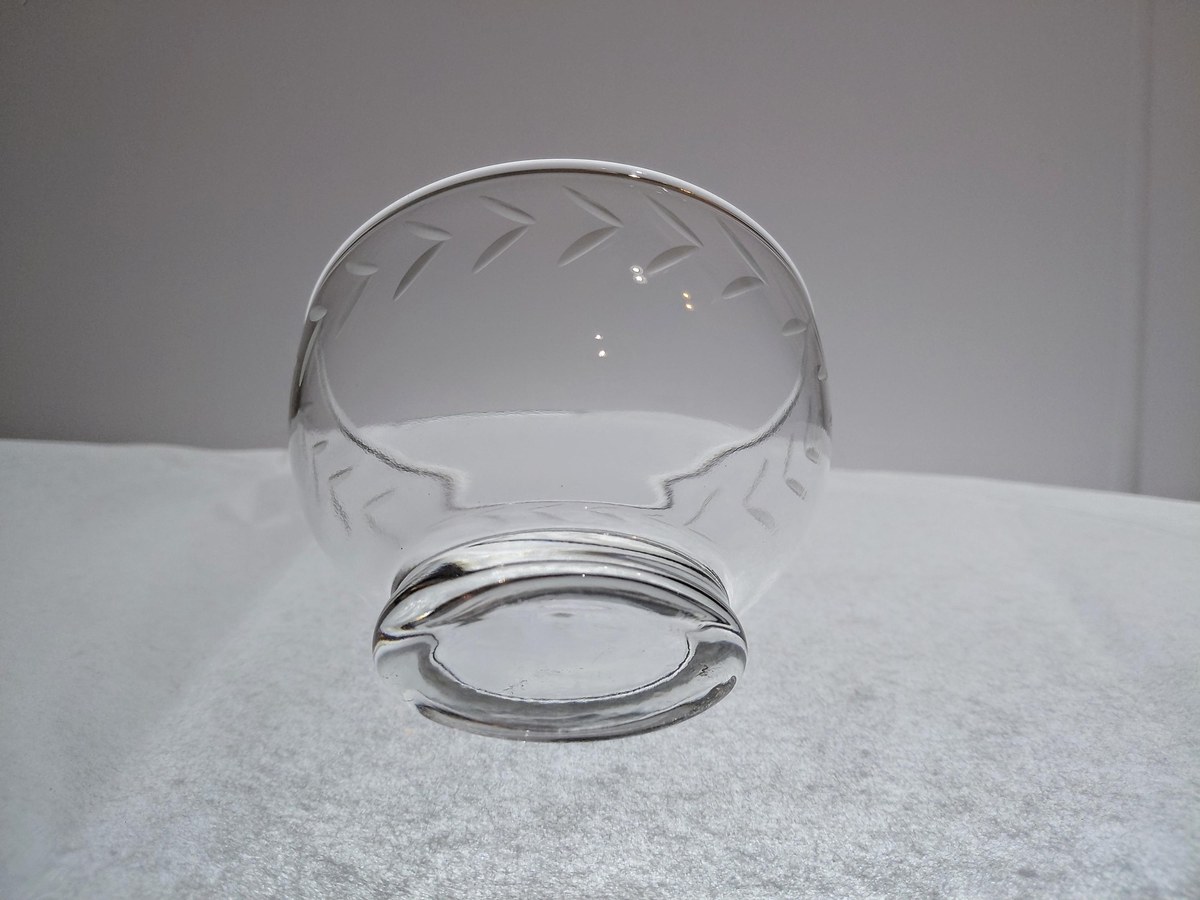 1960s Anchor Hocking Etched Laurel Leaf Sherbet Bowls Set, view 11