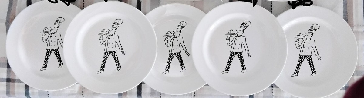 Wedgwood Grand Gourmet Chef Plates Set of 8 Bone China England, view 3