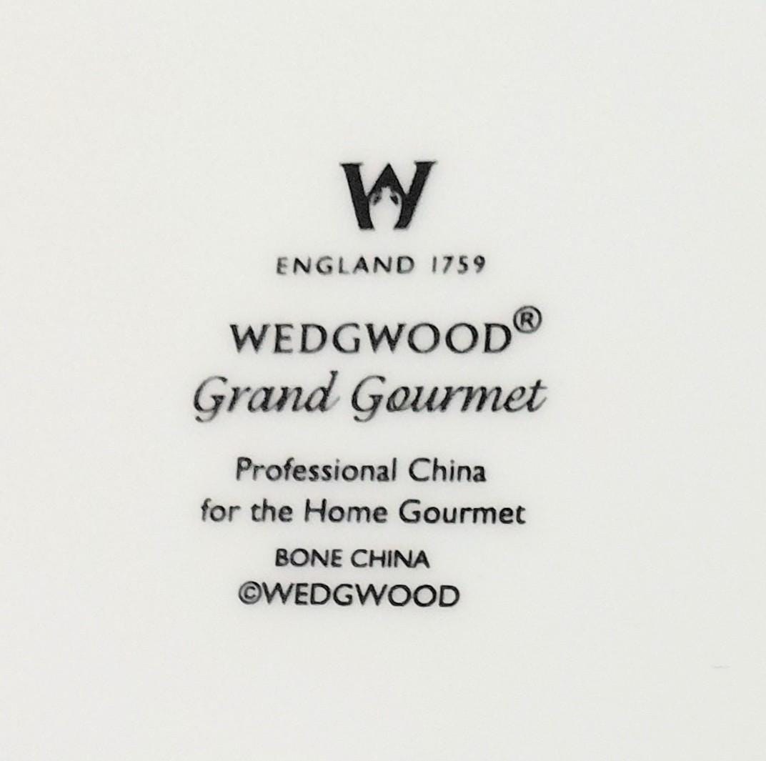 Wedgwood Grand Gourmet Chef Plates Set of 8 Bone China England, view 8