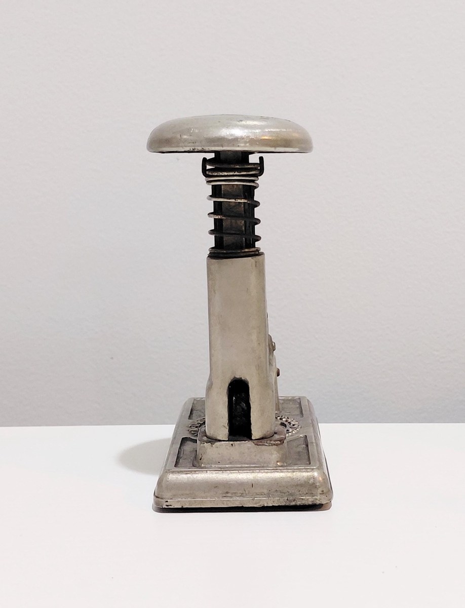 Antique Hotchkiss No 1 Stapler 1925 Patent Industrial Office Tool Vintage Desk Accessory Paper Fastener Collectible, view 11