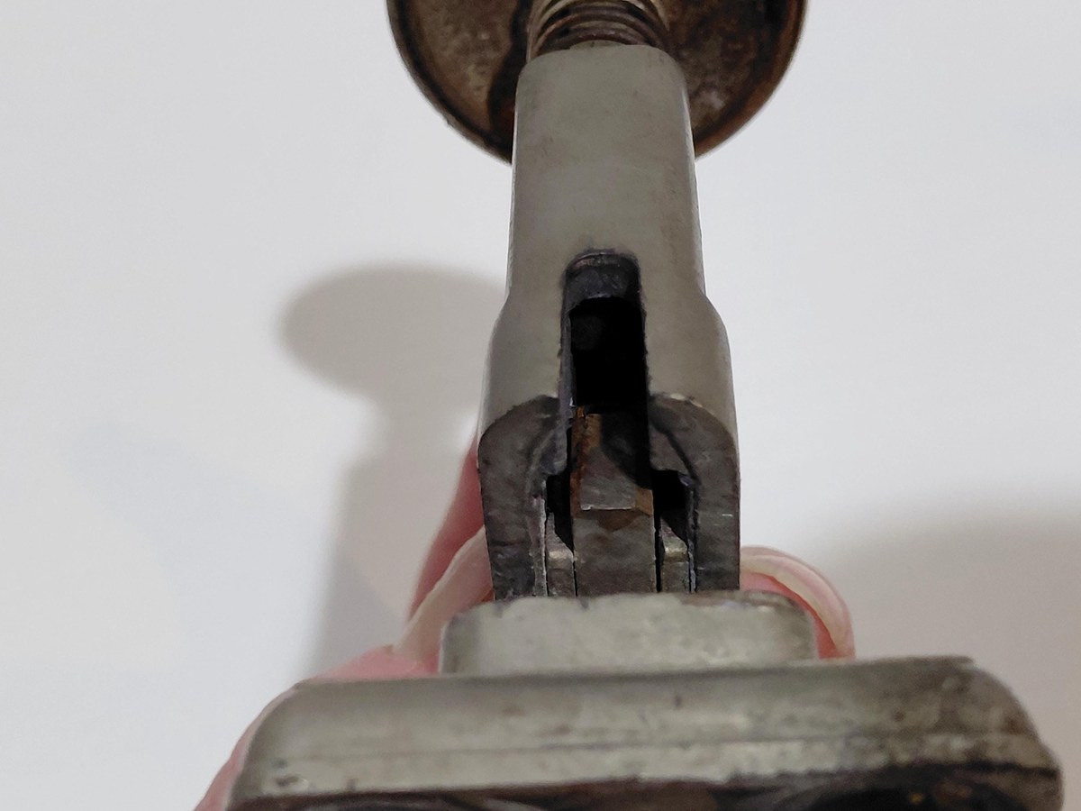 Antique Hotchkiss No 1 Stapler 1925 Patent Industrial Office Tool Vintage Desk Accessory Paper Fastener Collectible, view 20