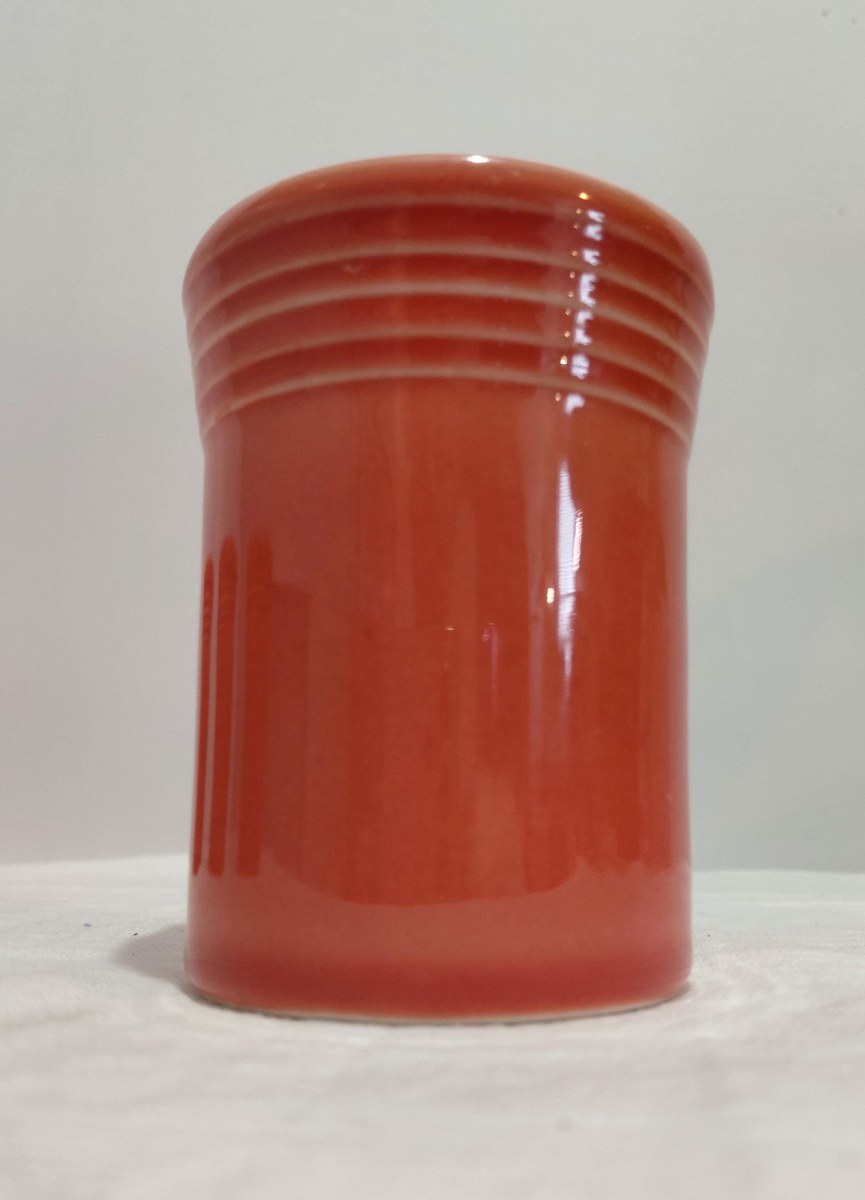 Fiesta Persimmon 60th Anniversary Tumblers Set of 4 1996 Homer Laughlin USA, view 20