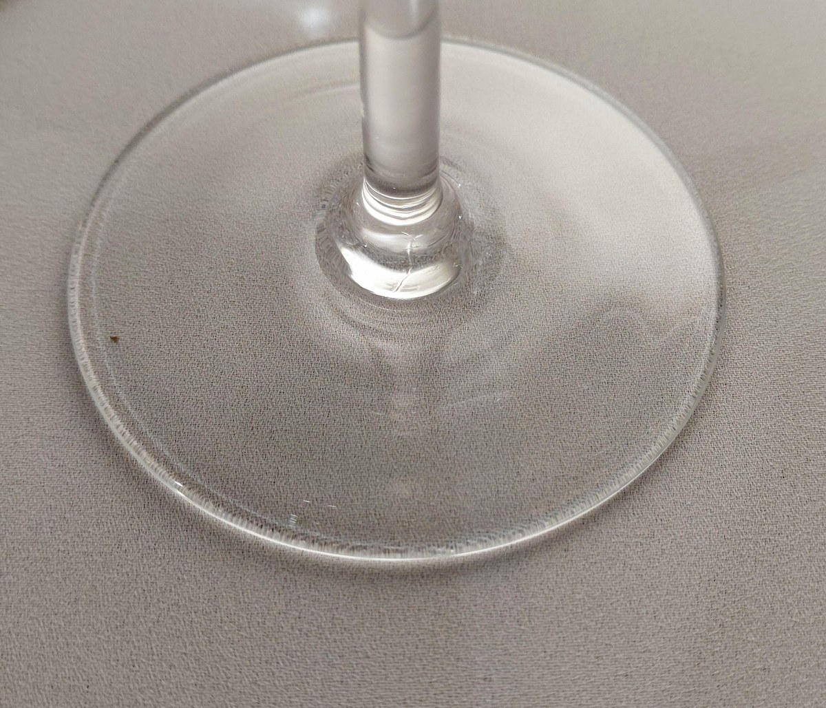 Blown Crystal Balloon Wine Glasses Pink Blue Accent Set of 2, view 11