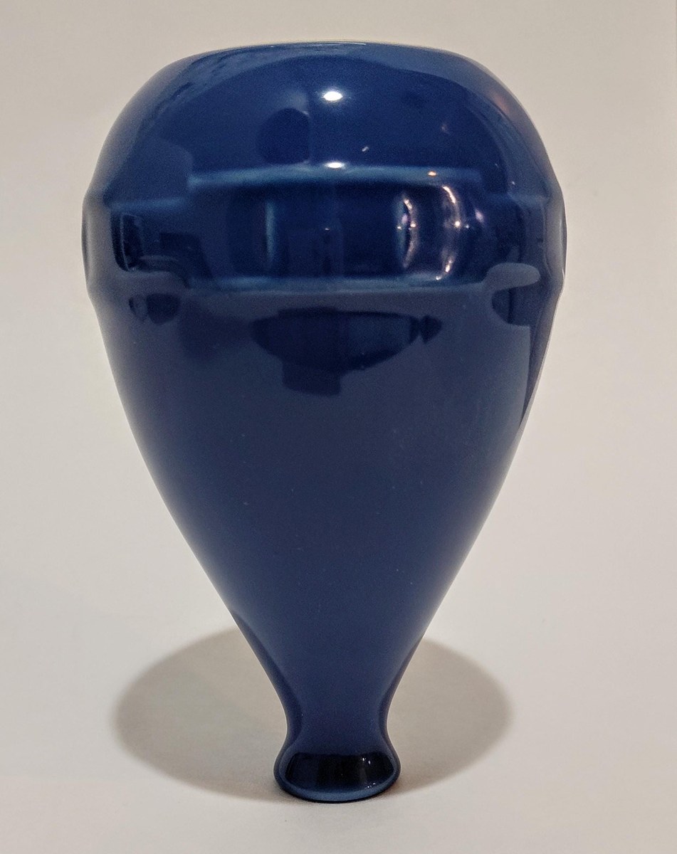 Longaberger Cornflower Blue Bud Vase – Woven Traditions Farmhouse Decor, view 15