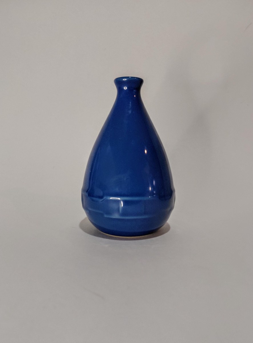 Longaberger Cornflower Blue Bud Vase – Woven Traditions Farmhouse Decor, view 17