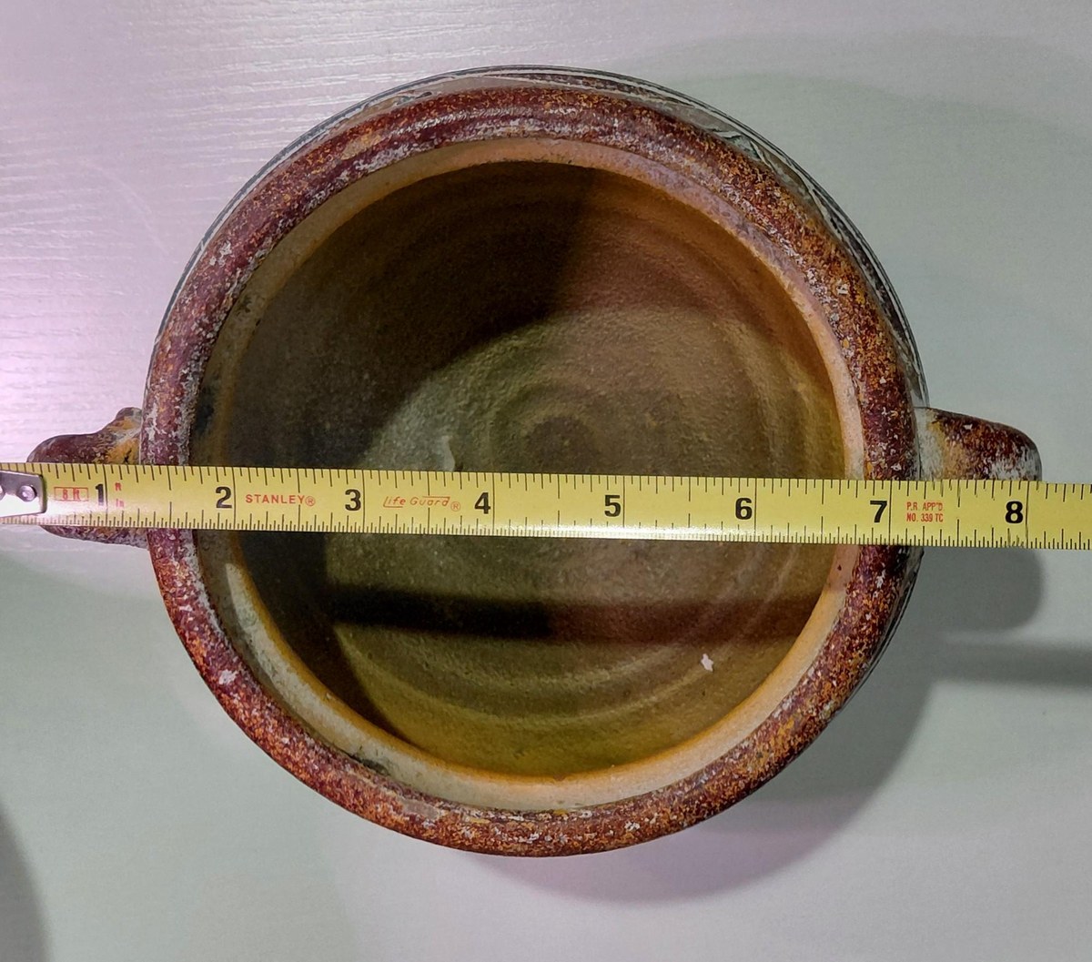 Studio Pottery Amphora Planter Vase Rustic Southwestern Ceramic Vessel, view 13