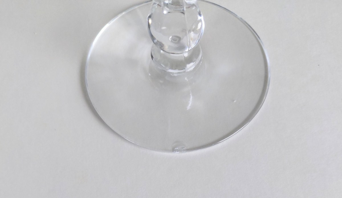 Vintage Fostoria Platinum Rim Goblets Set of 6, Elegant 8 oz Stemware, Hard to Find Full Set, Mid Century Glassware, view 13