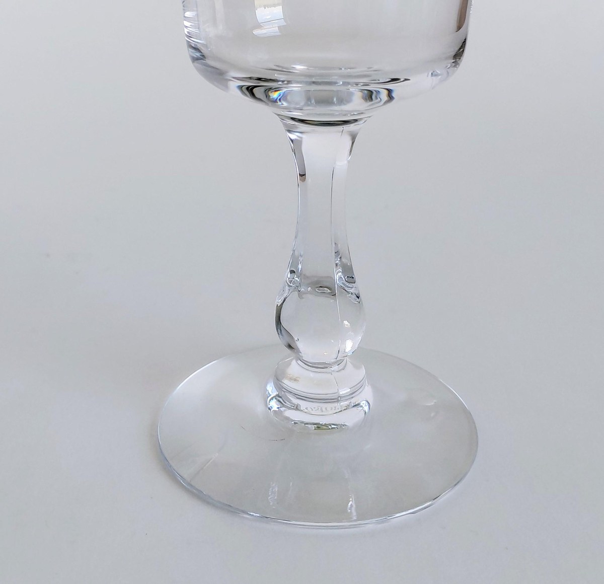 Vintage Fostoria Platinum Rim Goblets Set of 6, Elegant 8 oz Stemware, Hard to Find Full Set, Mid Century Glassware, view 6