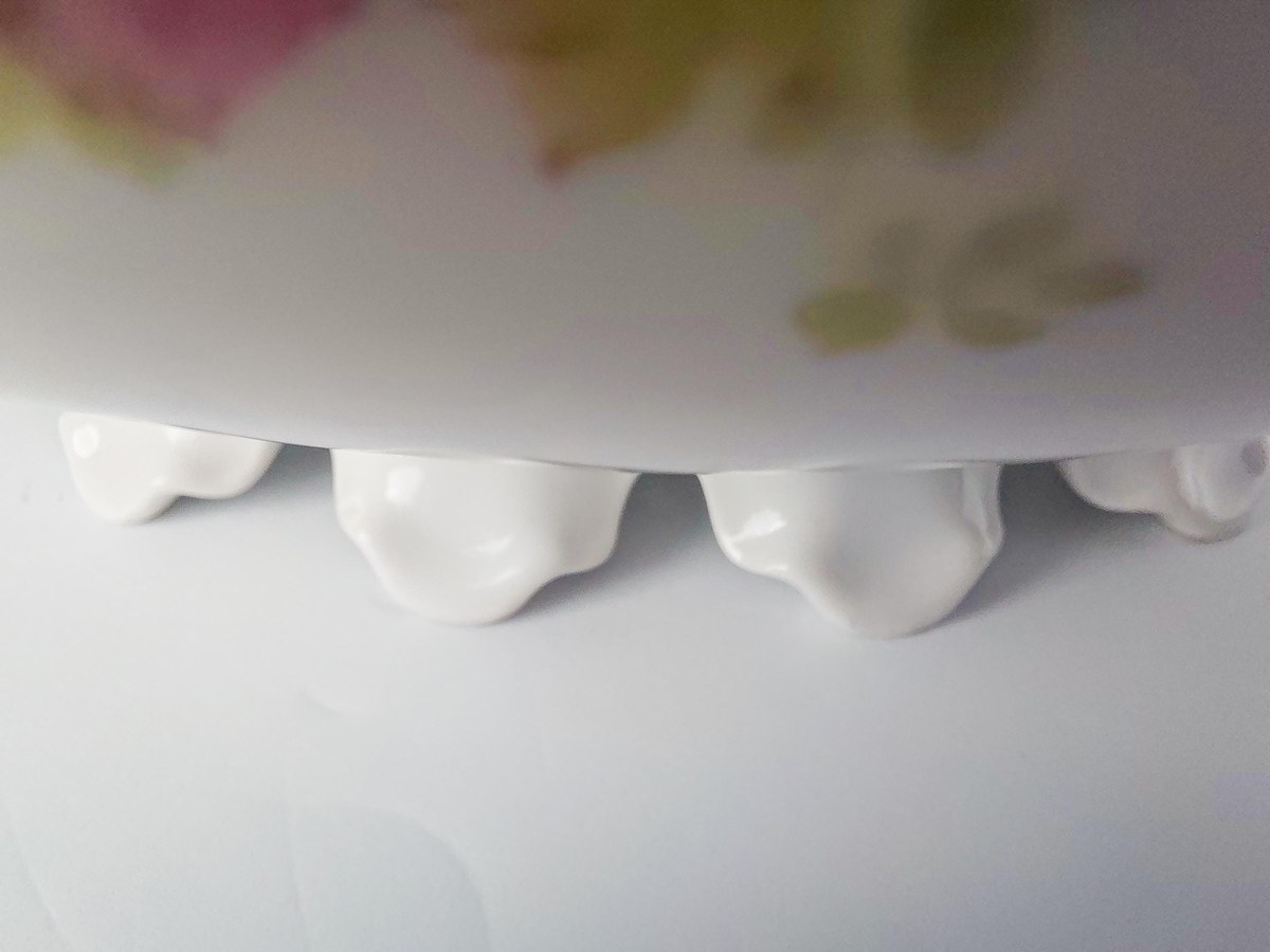 Habsburg HAB95 Oval Covered Vegetable Bowl, Antique Austrian Porcelain Pink Floral Serving Dish, 1892-1909 Victorian, view 10