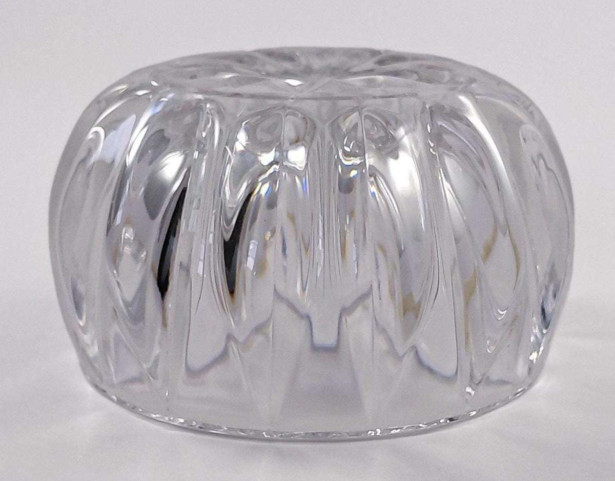 Princess House Heritage Romance Crystal Vanity Box #804, Vintage 1988 West Germany Lead Crystal Trinket Box, view 3