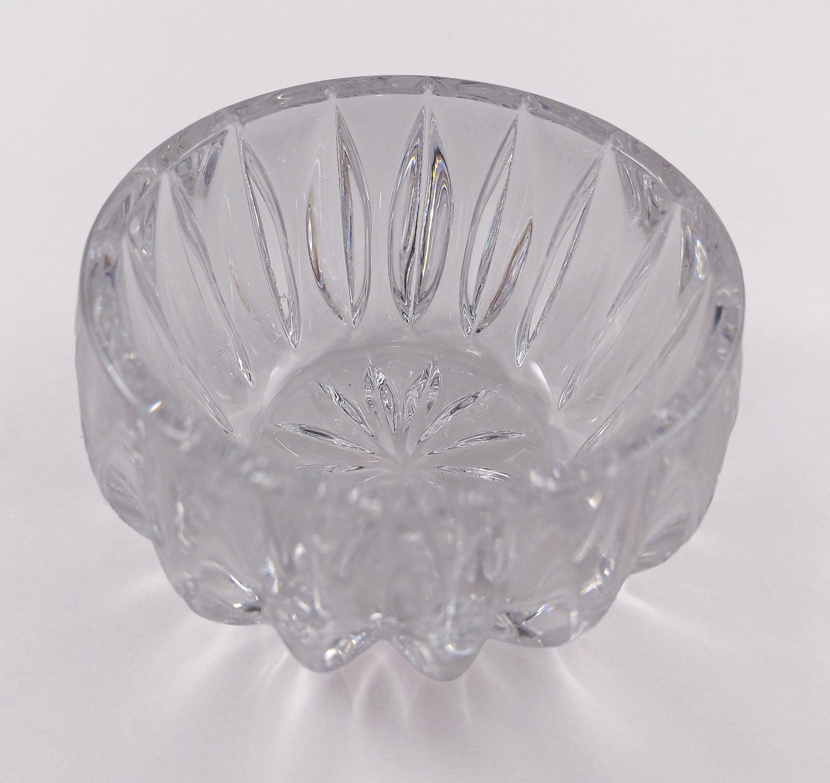 Princess House Heritage Romance Crystal Vanity Box #804, Vintage 1988 West Germany Lead Crystal Trinket Box, view 7