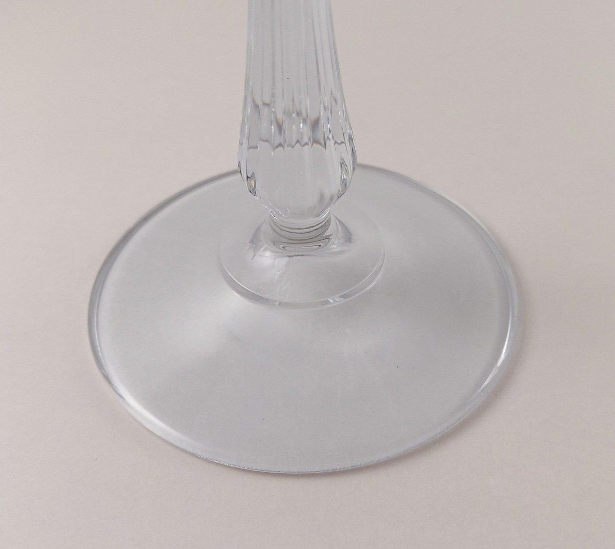 Mikasa Chateau Crystal Champagne Coupes Set of 8, Vintage Tall Sherbet Glasses, 1980s Wedding Barware Stemware, view 9