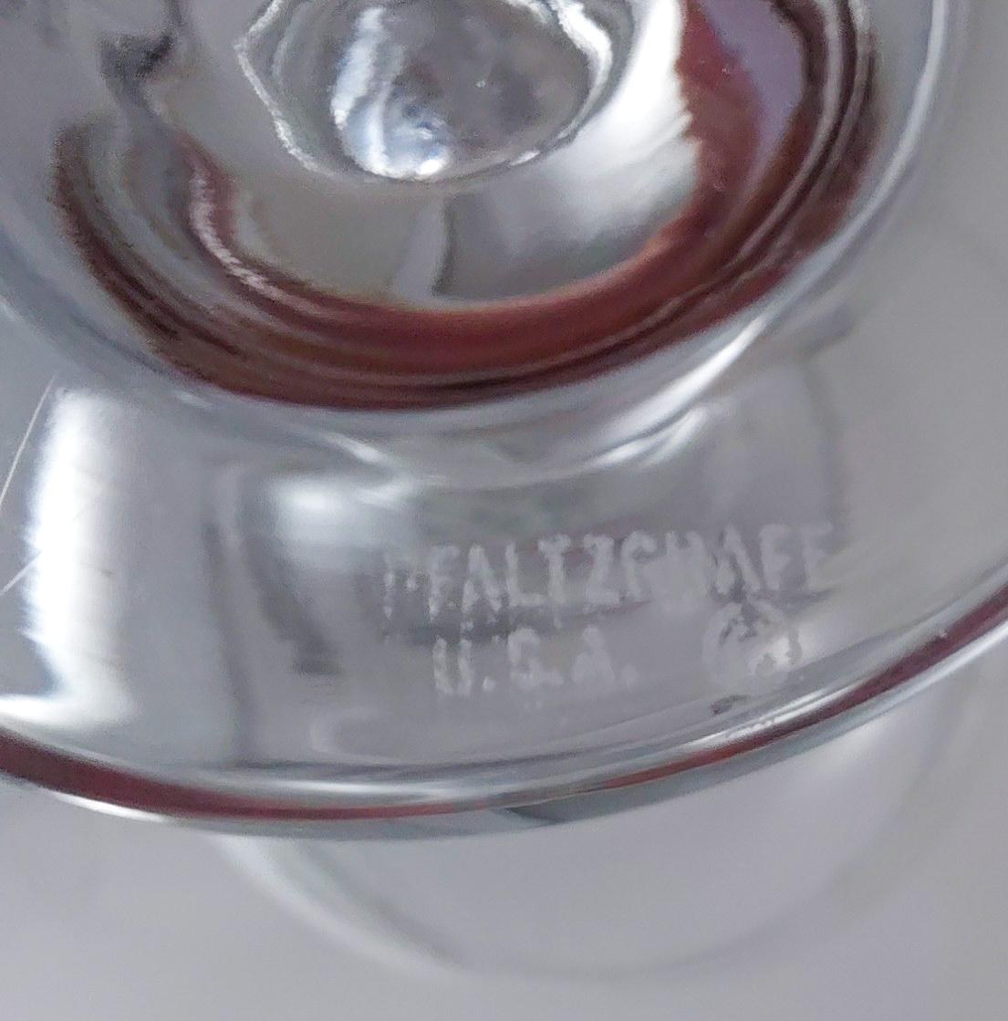 Pfaltzgraff Heirloom Wine Glasses Set of 4, Vintage Floral Stemware 8 oz, Gray White Floral Replacement Glass, view 10
