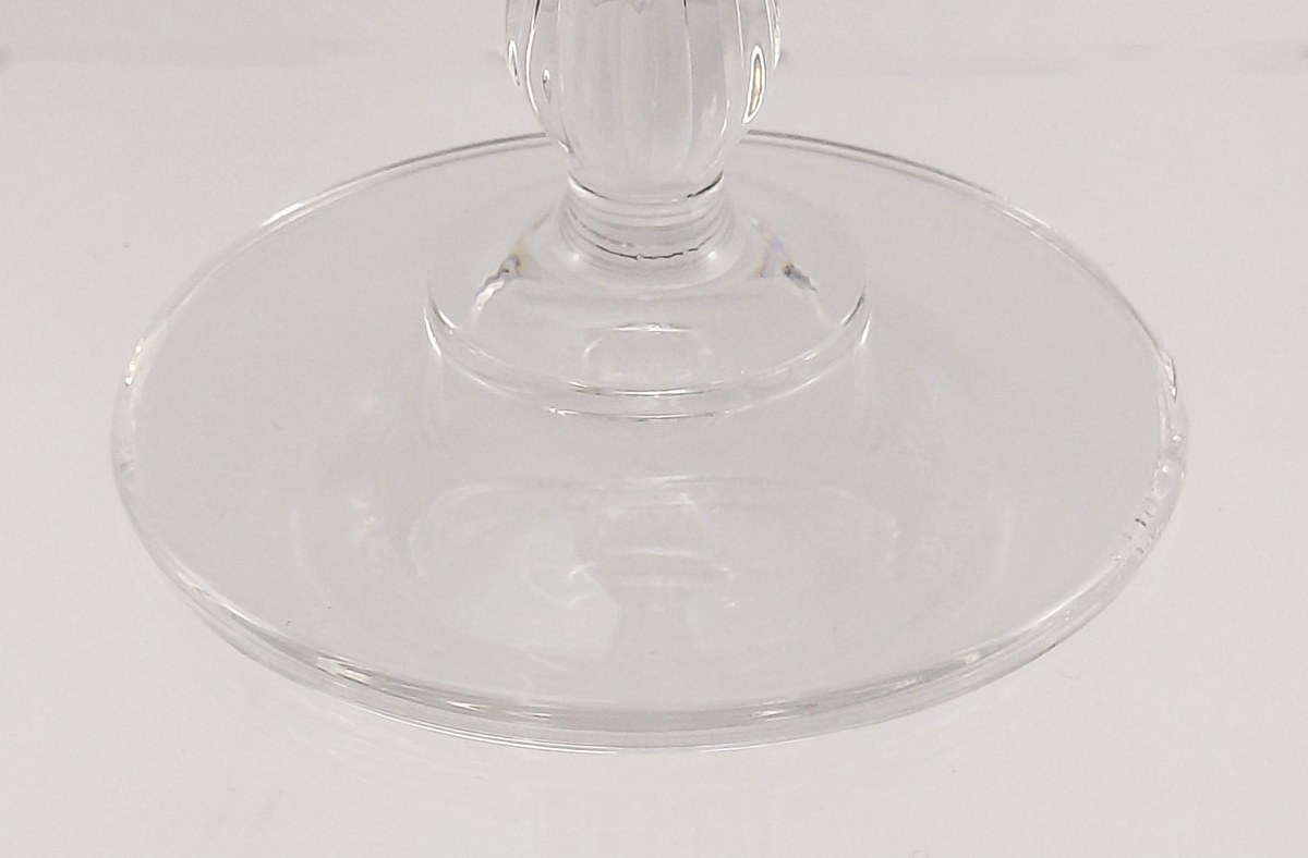 Mikasa Chateau Crystal Champagne Flutes Set of 3, Vintage 1980s Cut Crystal Stemware, Wedding Barware Gift, view 12