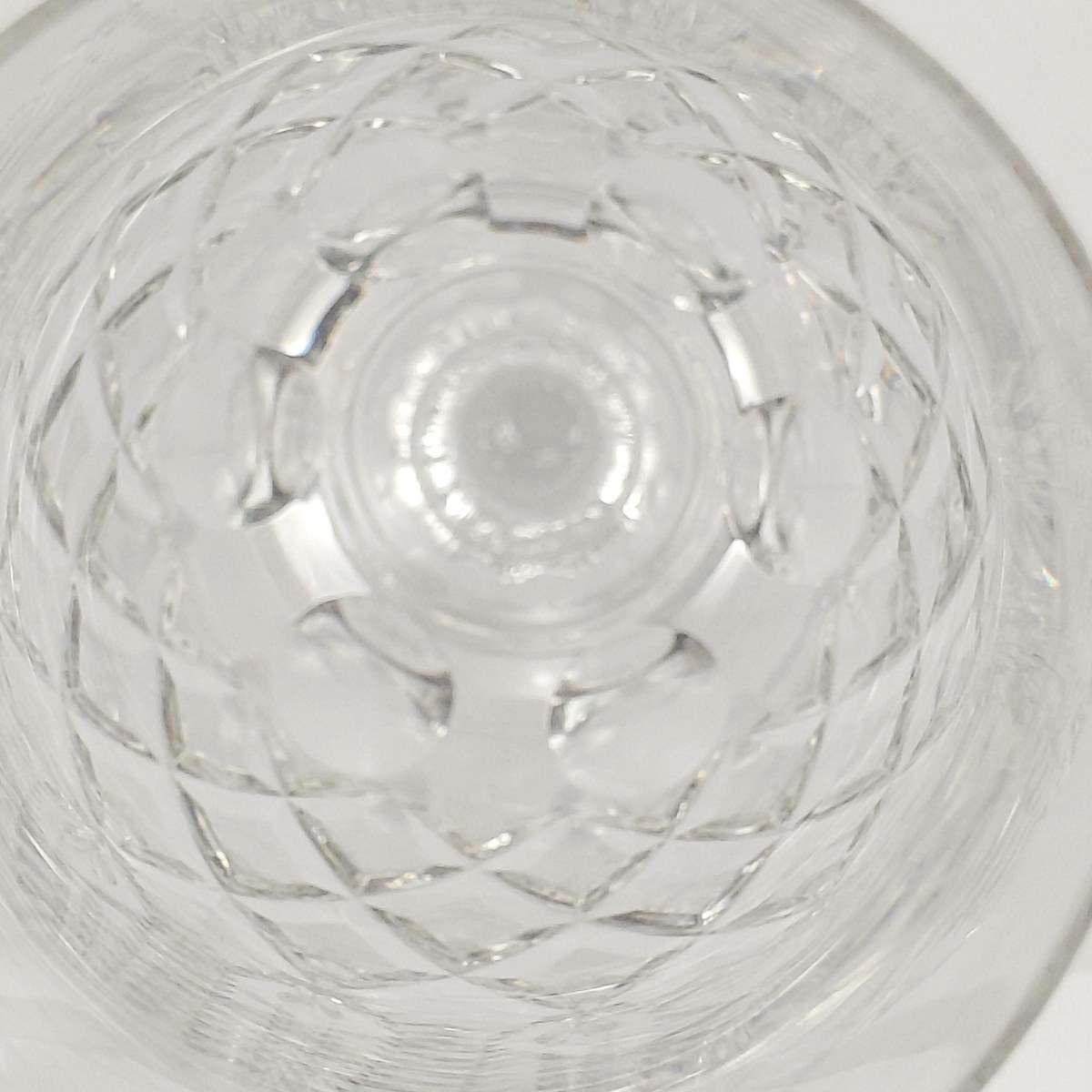 Mikasa Chateau Crystal Champagne Flutes Set of 3, Vintage 1980s Cut Crystal Stemware, Wedding Barware Gift, view 9