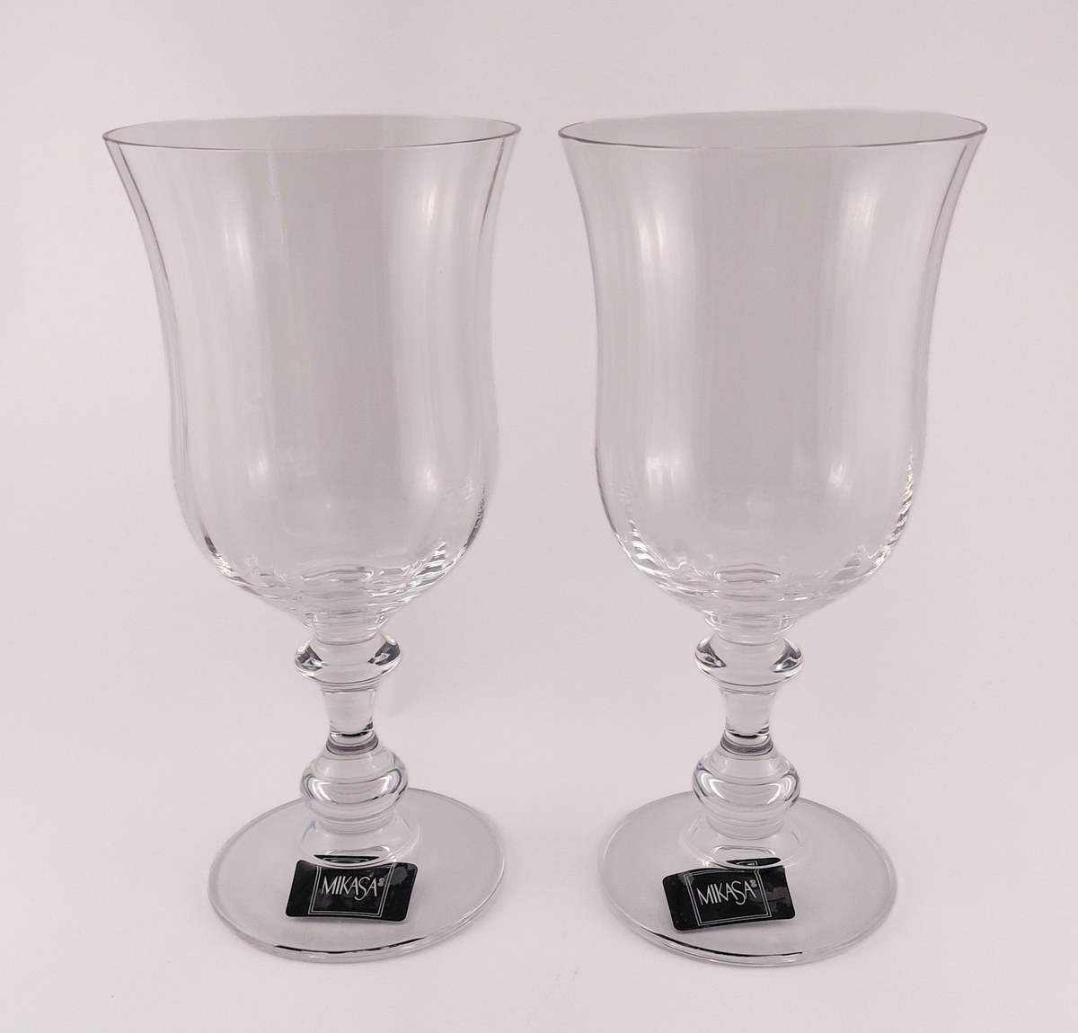 Mikasa French Countryside Iced Tea Glasses Set of 4, Vintage Crystal Goblets, Austrian Replacement Stemware Gift, view 3
