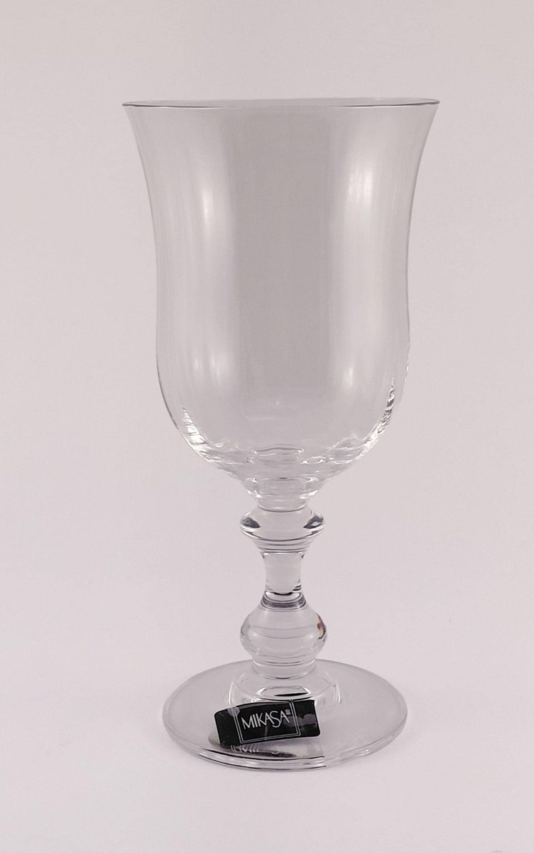 Mikasa French Countryside Iced Tea Glasses Set of 4, Vintage Crystal Goblets, Austrian Replacement Stemware Gift, view 6