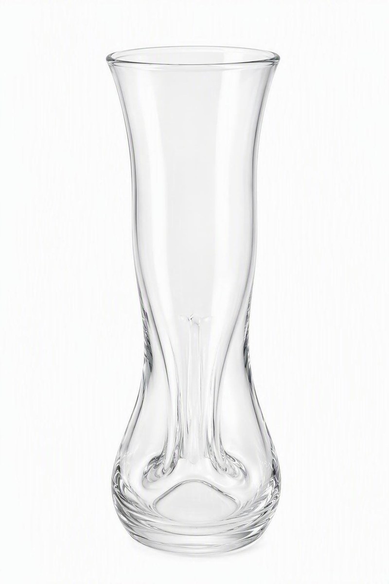 Bormioli Rocco Aurum Wine Carafe, Vintage Hand Blown Glass Decanter Pitcher, Italian Sculptural Bar Cart Vase, view 3