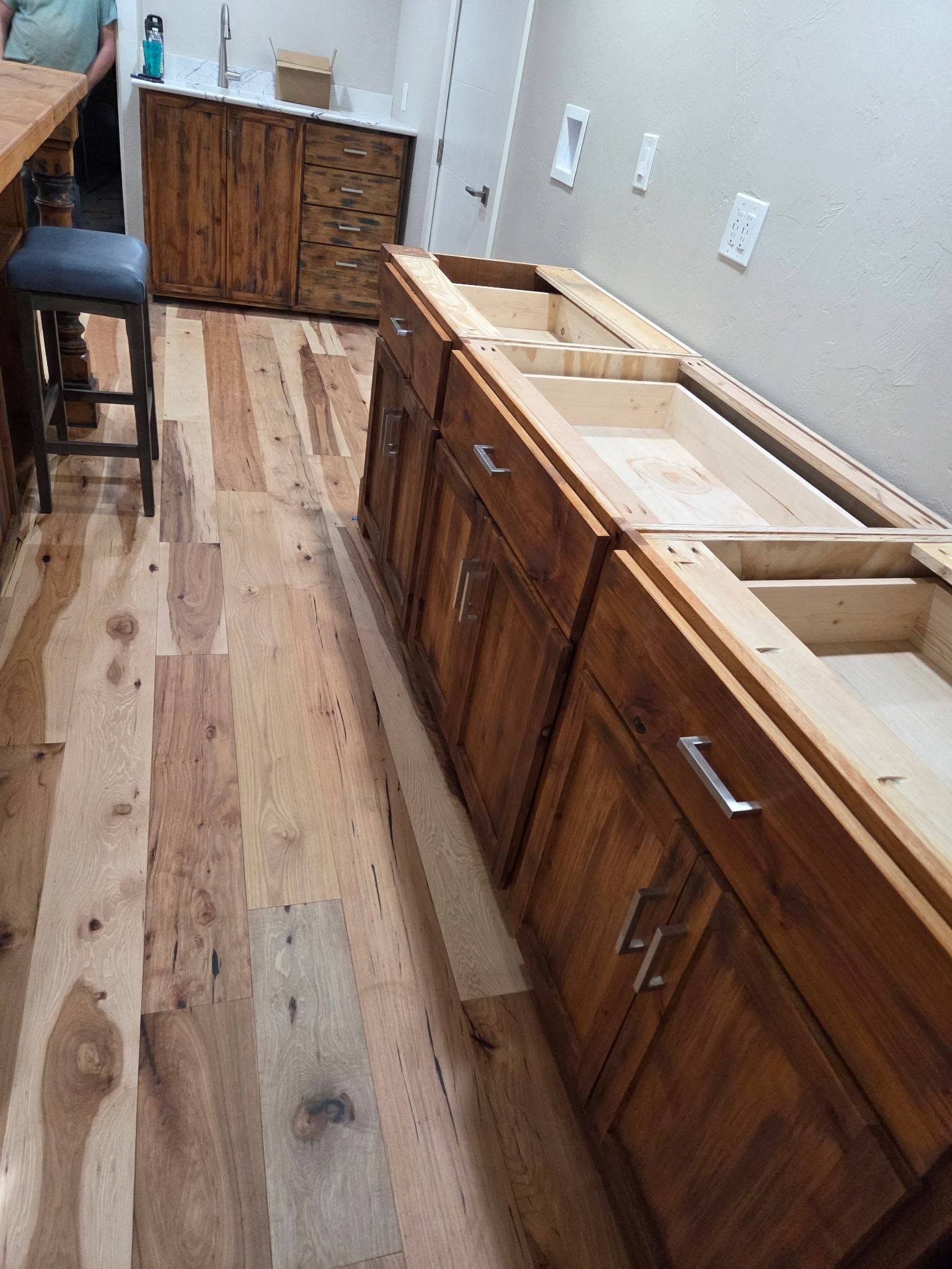 Custom kitchen island in progress