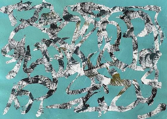 Blue Study 12 by Elizabeth Wilson