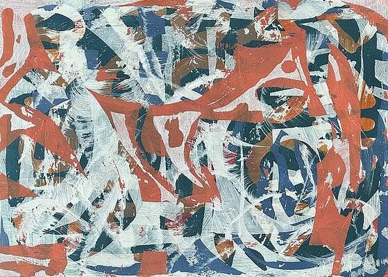Blue Study 15 by Elizabeth Wilson