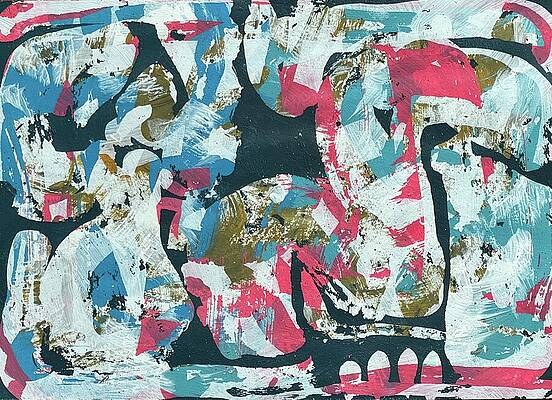 Blue Study 17 by Elizabeth Wilson