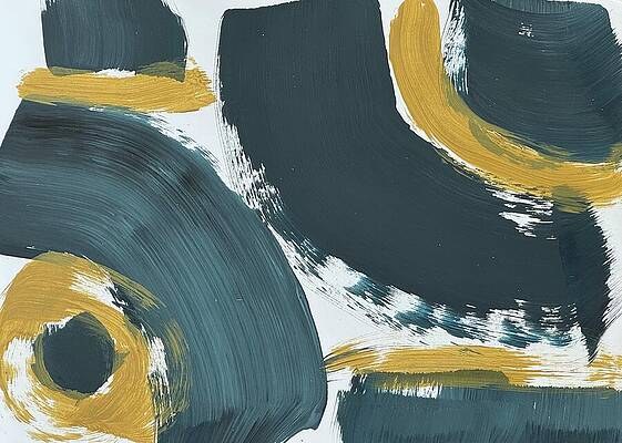 Blue Study 19 by Elizabeth Wilson
