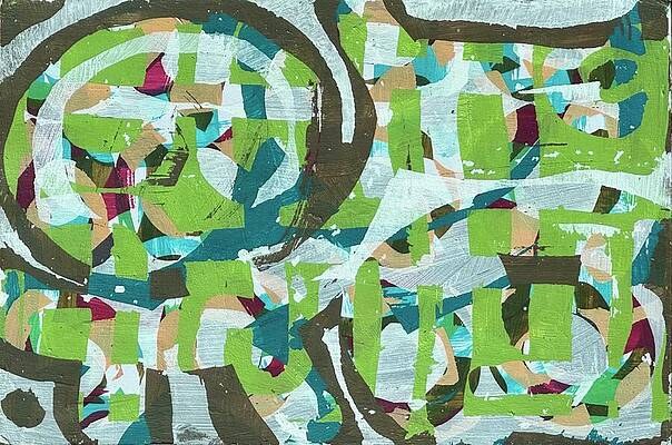 Green Study 10 by Elizabeth Wilson