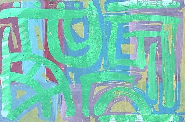 Green Study 11 by Elizabeth Wilson