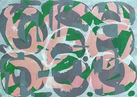 Green Study 3 by Elizabeth Wilson
