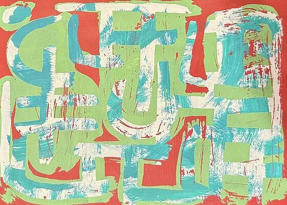 Green Study 4 by Elizabeth Wilson