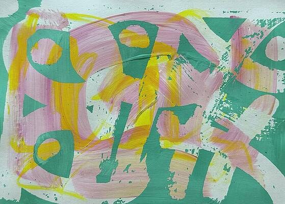 Green Study 8 by Elizabeth Wilson