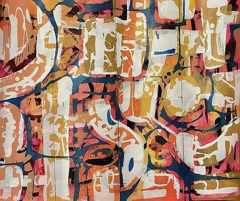 Orange Study 1 by Elizabeth Wilson