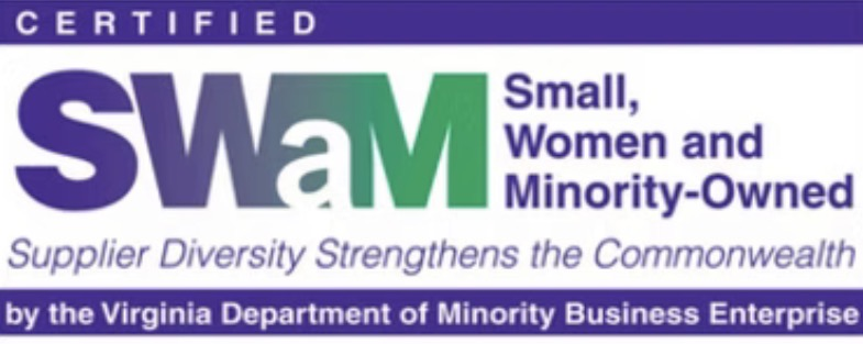Virginia SWaM Certified, Small, Women and Minority-Owned