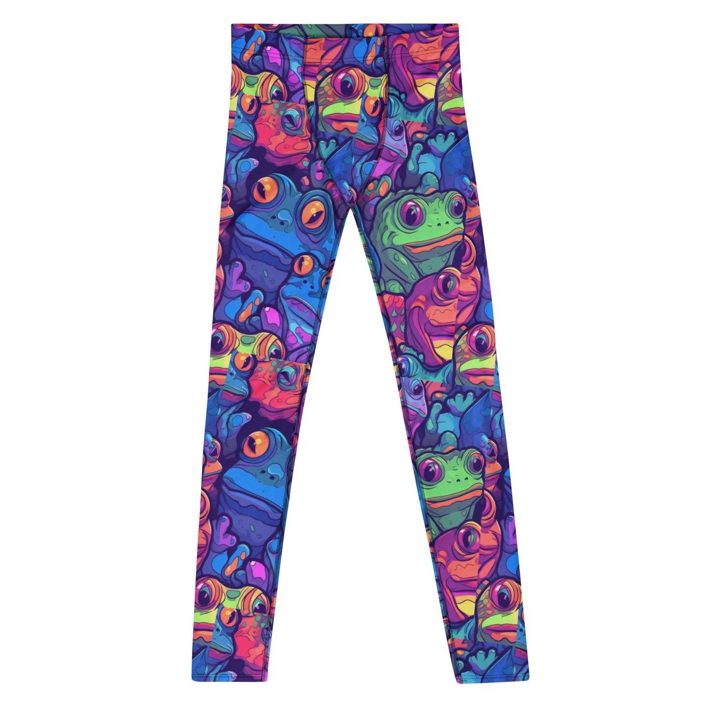Psychedelic Frog-Leg Leggings (a.k.a. “Kermit’s Vision Quest”)