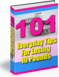 Cover for 101 Simple Tips to Lose 10 Pounds