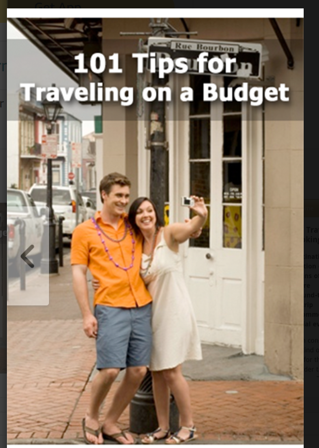Cover for 101 Tips For Traveling On A Budget