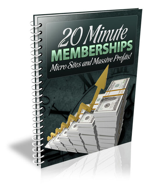 Cover for 20 Minute Memberships