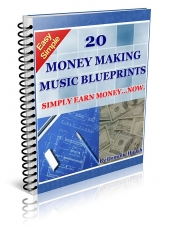 Cover for 20 Money Making Music Blueprints