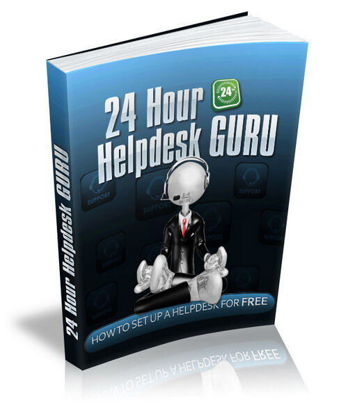 Cover for 24 Hour Help Desk Guru