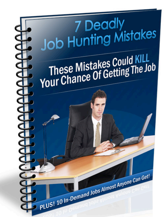 Cover for 7 Deadly Job Hunting Mistakes