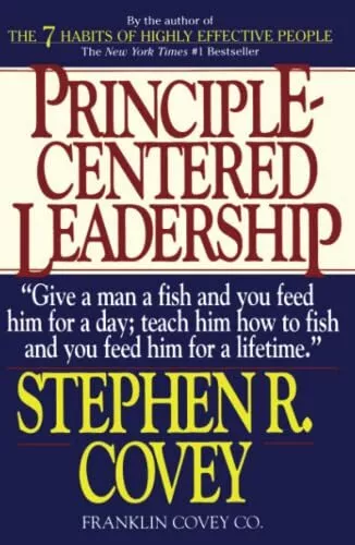 Cover for Principle Centered Leadership