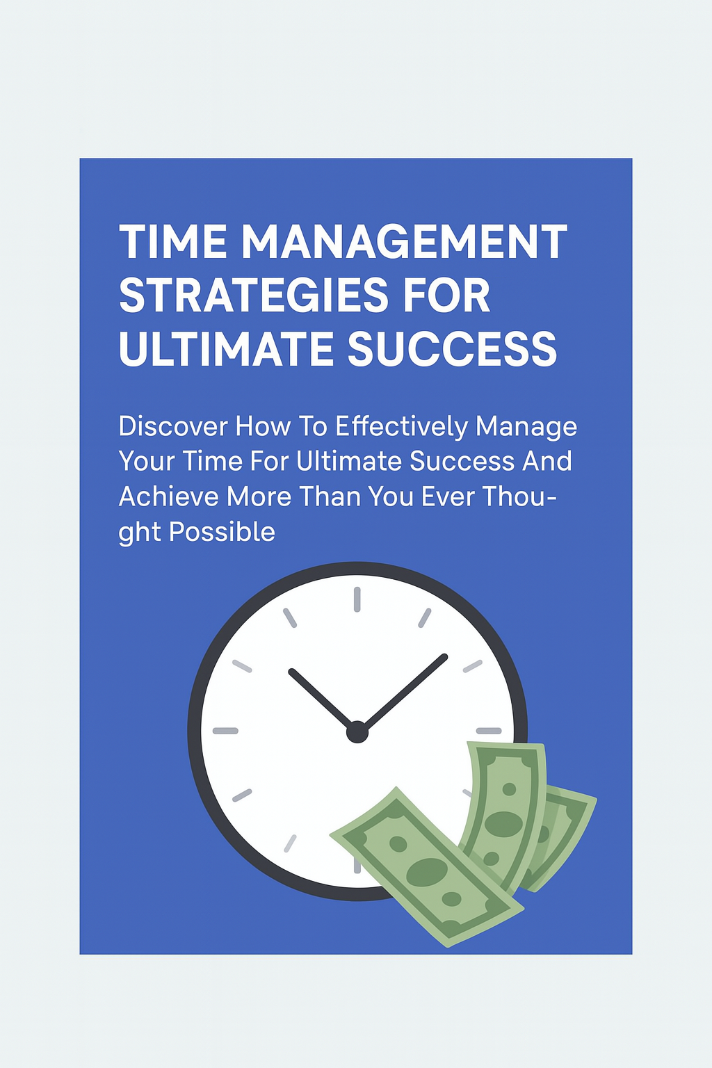 Cover for Time Management Strategies For Ultimate Success