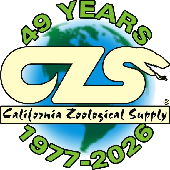 California Zoological Supply 49th anniversary logo